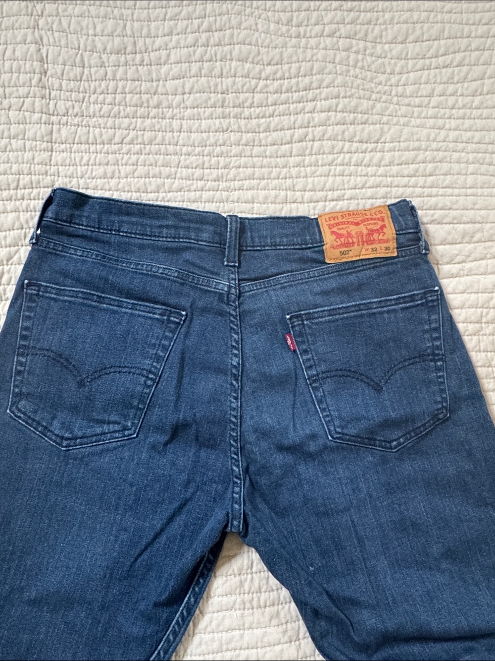 Levi's Men's Navy Straight-Leg Jeans